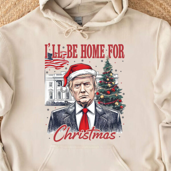 I'll Be Home For Christmas Shirt - Image 2