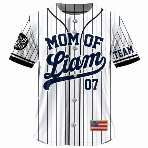 I'll Be Your Biggest Fan, Custom Photo Baseball Game Day Baseball Jersey, Gift For Baseball Lovers A2110 - Image 4