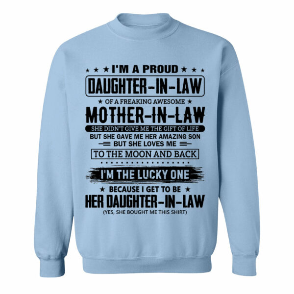 I'm A Proud Daughter-In-Law Of A Freaking Awesome Mother-In-Law Shirt Perfect Gift For Daughter-In-Law - Image 8