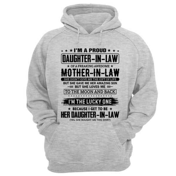 I'm A Proud Daughter-In-Law Of A Freaking Awesome Mother-In-Law Shirt Perfect Gift For Daughter-In-Law - Image 15