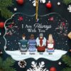 I'm Always With You - Personalized Transparent Ornament