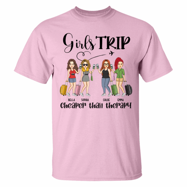 It's Girls Trip Traveling - Personalized Shirt - Image 4
