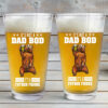 It's Not A Dad Bob, It's A Father Figure, Fathers Day Gift, Personalized 16oz Pint Beer Glass