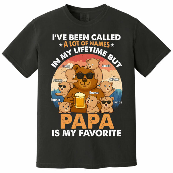 I've Been Called Shirt, Personalized Papa Bear Shirt, Gift For Dad, Grandpa A2110 - Image 8