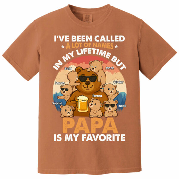I've Been Called Shirt, Personalized Papa Bear Shirt, Gift For Dad, Grandpa A2110 - Image 13