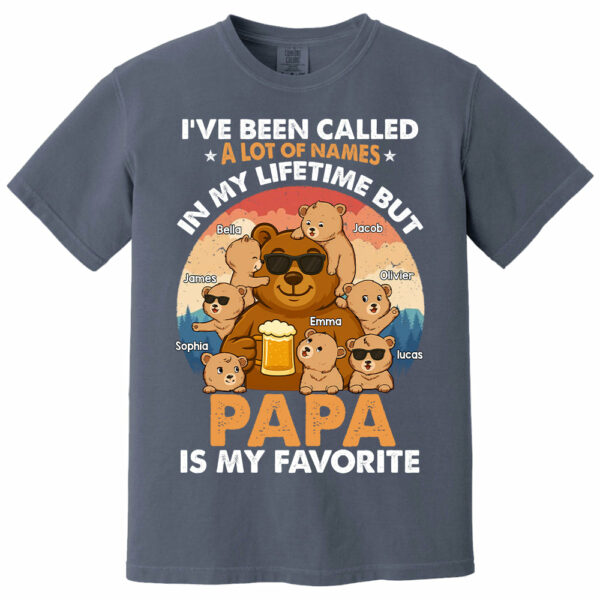 I've Been Called Shirt, Personalized Papa Bear Shirt, Gift For Dad, Grandpa A2110 - Image 11