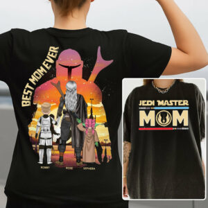 Jedi Master Mom - Personalized Shirt For Mom