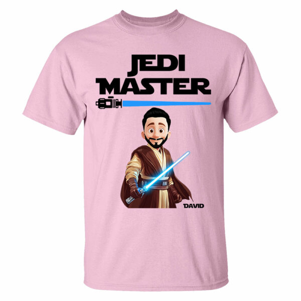 Jedi Master Young Padawan - Personalized Matching Shirts For Dad and Children - Image 6