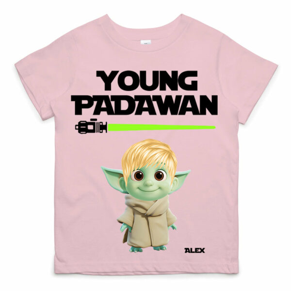 Jedi Master Young Padawan - Personalized Matching Shirts For Dad and Children - Image 10