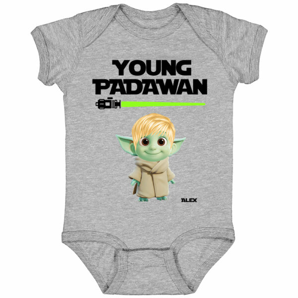 Jedi Master Young Padawan - Personalized Matching Shirts For Dad and Children - Image 12