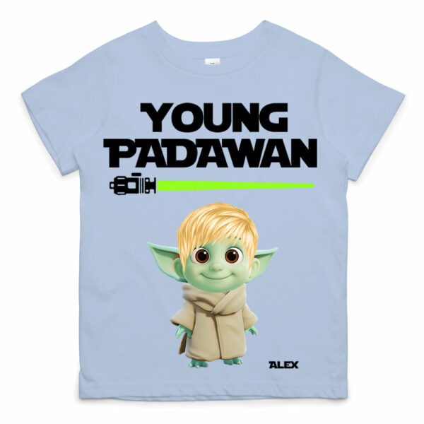 Jedi Master Young Padawan - Personalized Matching Shirts For Dad and Children - Image 9