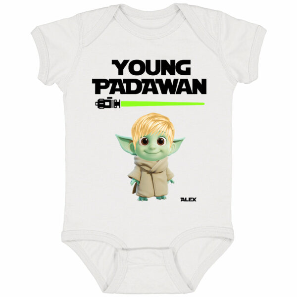 Jedi Master Young Padawan - Personalized Matching Shirts For Dad and Children - Image 11