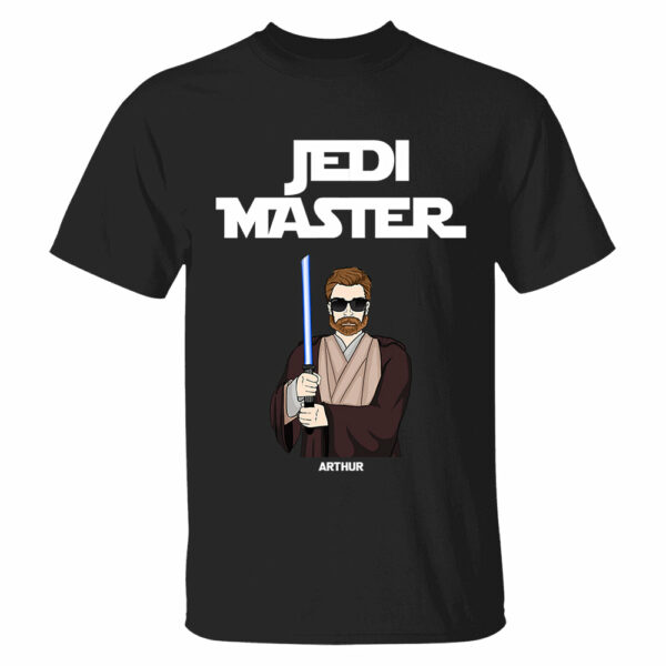 Jedi Master & Young Pandawan Personalized Matching Shirt - Father's Day Gift For New Dad - Image 2