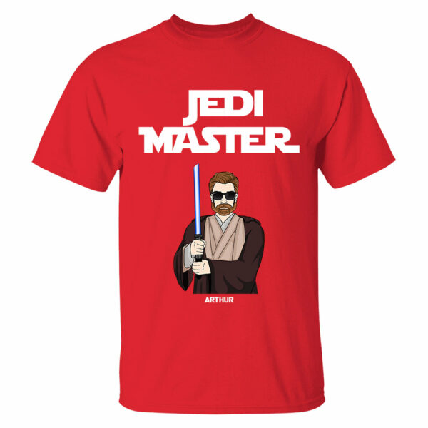 Jedi Master & Young Pandawan Personalized Matching Shirt - Father's Day Gift For New Dad - Image 5