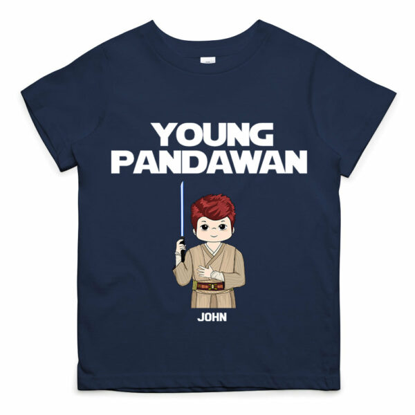 Jedi Master & Young Pandawan Personalized Matching Shirt - Father's Day Gift For New Dad - Image 8
