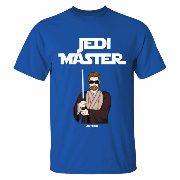 Jedi Master & Young Pandawan Personalized Matching Shirt - Father's Day Gift For New Dad - Image 4