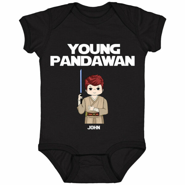 Jedi Master & Young Pandawan Personalized Matching Shirt - Father's Day Gift For New Dad - Image 11