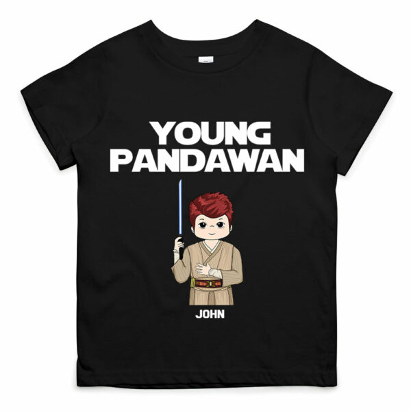 Jedi Master & Young Pandawan Personalized Matching Shirt - Father's Day Gift For New Dad - Image 9