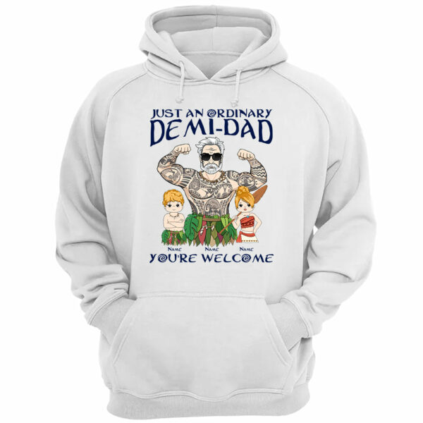 Just An Ordinary Demi Dad Custom Shirt Gift For Dad - Image 3