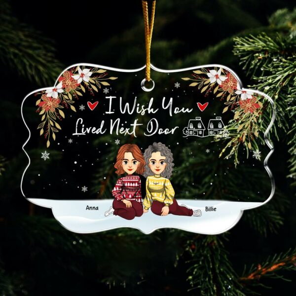 Let The Good Times Roll - Bestie Personalized Custom Ornament - Christmas Gift For Best Friends, BFF, Sisters Vr4 - Image 6