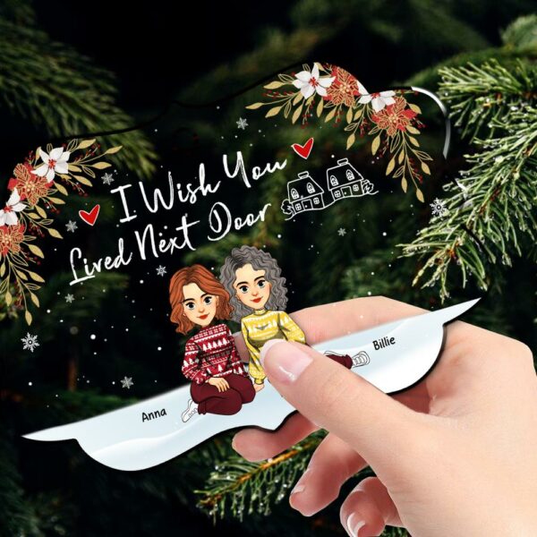 Let The Good Times Roll - Bestie Personalized Custom Ornament - Christmas Gift For Best Friends, BFF, Sisters Vr4 - Image 7