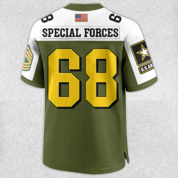 Limited Football Jersey Custom For US Military Veteran Dad Grandpa H2511 - Image 2