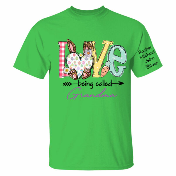 Love Being Called Grandma - Personalized Shirt For Grandma, Easter Day Shirt - Image 12