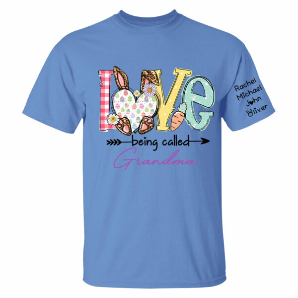 Love Being Called Grandma - Personalized Shirt For Grandma, Easter Day Shirt - Image 8