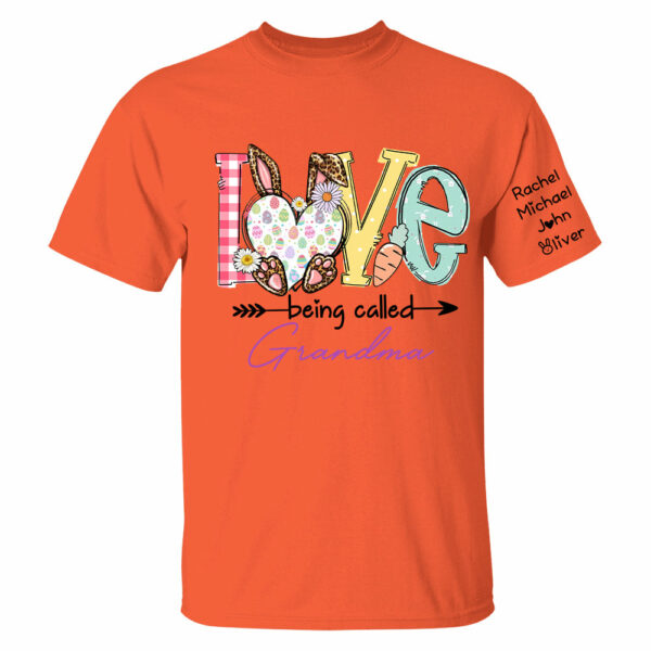Love Being Called Grandma - Personalized Shirt For Grandma, Easter Day Shirt - Image 11