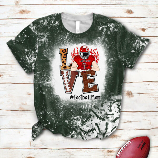 Love Football Bleach All Over Print Shirt Custom Shirt Gift For Football Player Football Lovers H2511 - Image 10