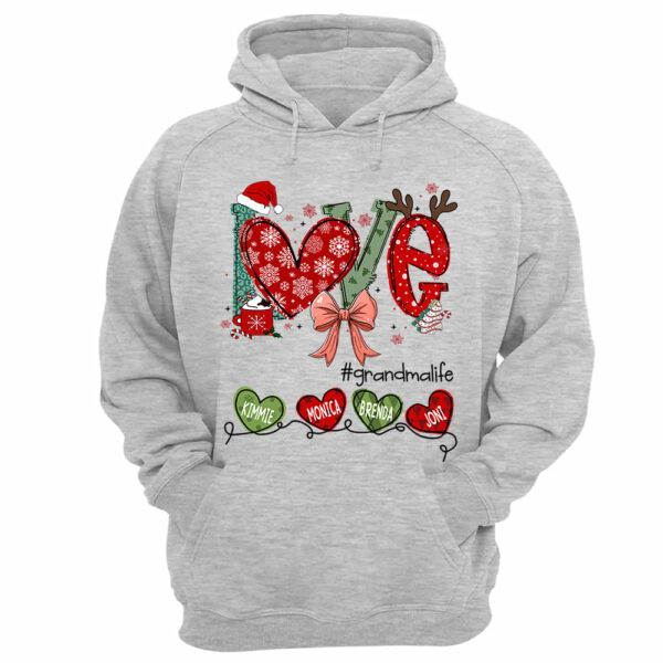 Love Grandma Life Christmas Custom Shirt - Image 11