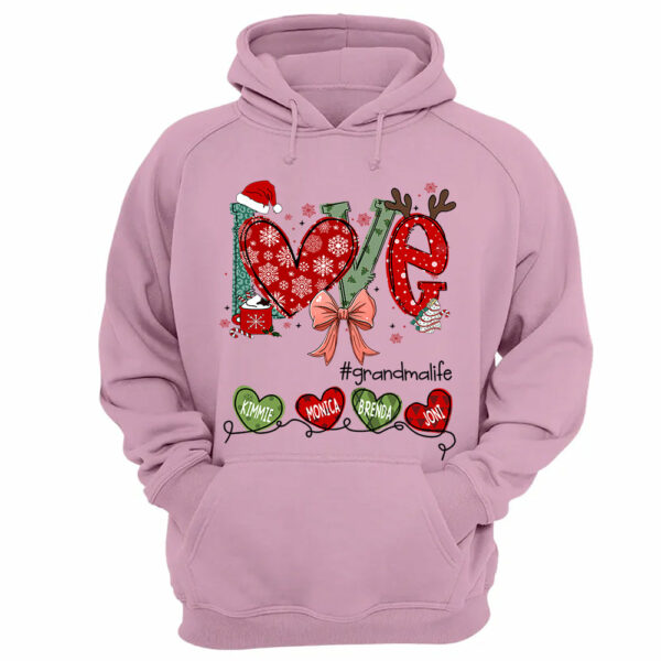 Love Grandma Life Christmas Custom Shirt - Image 13