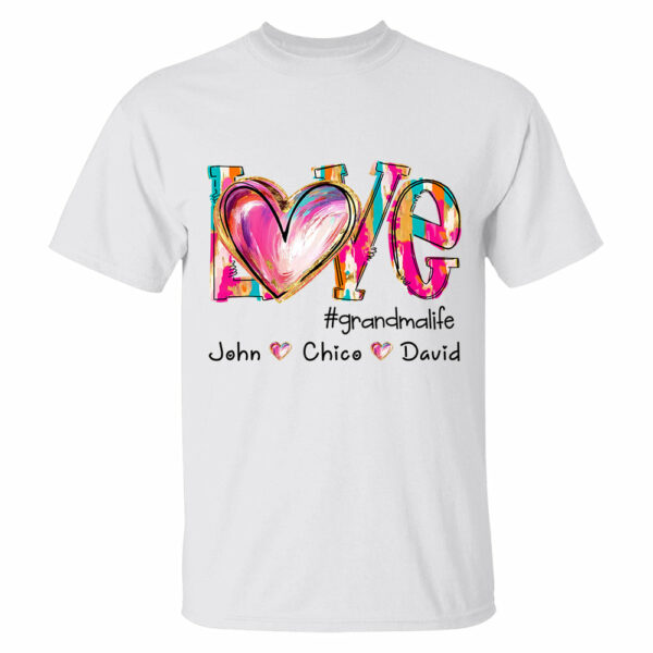 Love Grandmalife - Gigi Custom Shirt - Custom Shirt For Nana Mimi NA04 - Image 2