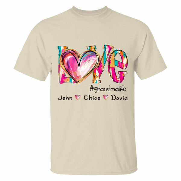Love Grandmalife - Gigi Custom Shirt - Custom Shirt For Nana Mimi NA04 - Image 3