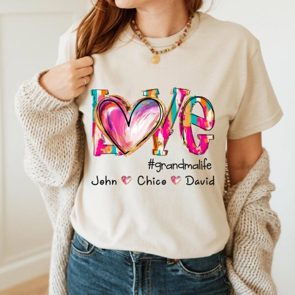 Love Grandmalife - Gigi Custom Shirt - Custom Shirt For Nana Mimi NA04