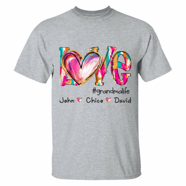 Love Grandmalife - Gigi Custom Shirt - Custom Shirt For Nana Mimi NA04 - Image 4