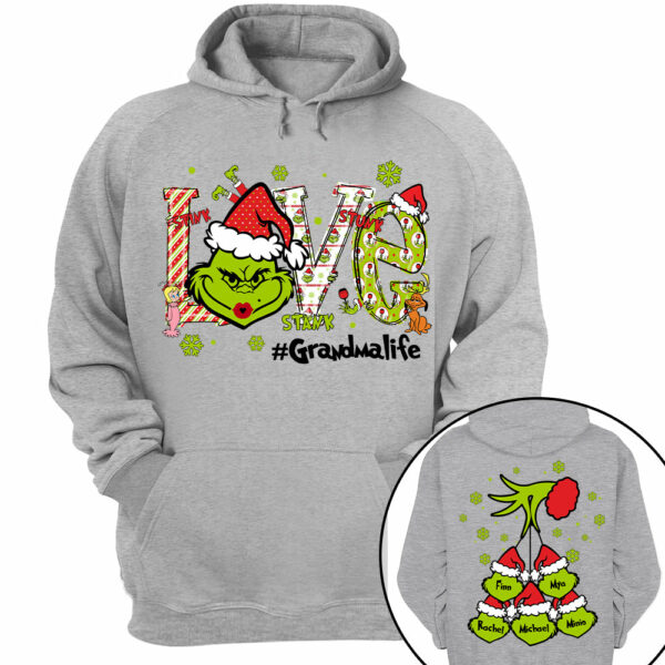 Love Grandmalife - Personalized Nana Mimi Gigi Funny Shirt - Custom Kid Names NA04 - Image 13