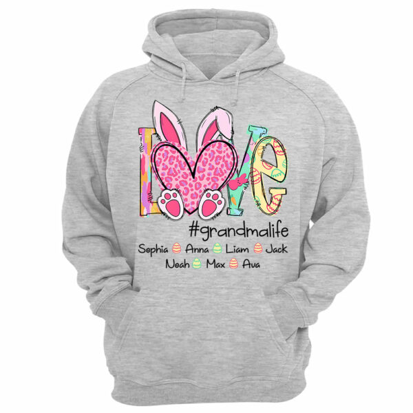 Love Grandmalife - Personalized Shirt For Nana Mimi Gigi - Cute Family Gifts Easter NA04 - Image 12