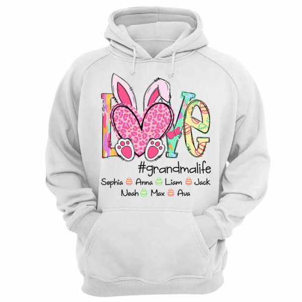 Love Grandmalife - Personalized Shirt For Nana Mimi Gigi - Cute Family Gifts Easter NA04 - Image 11