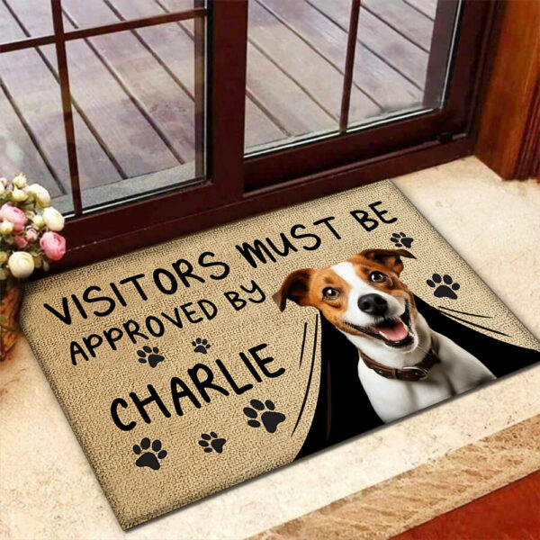 Lovely Funny House Gifts For Pet Lovers - Custom Pet Photos - Personalized Doormat NA04 - Image 4