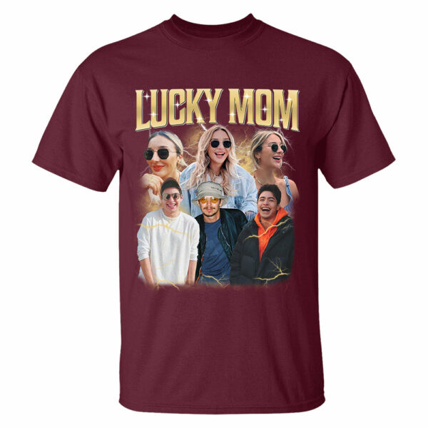 Lucky Mom Custom Bootleg Rap Tee, Custom Photo - Vintage Graphic 90s T-shirt, Custom Photo Shirt, Custom Your Own Bootleg Idea Here, Insert Your Design - Image 8
