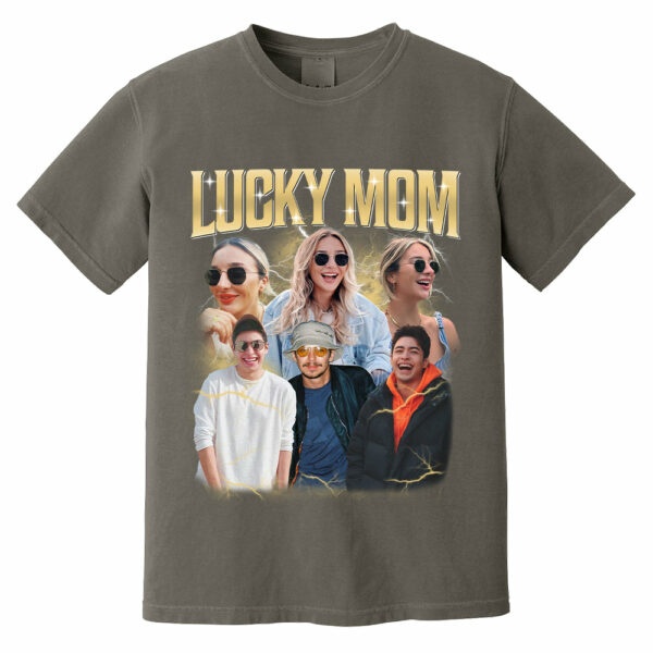 Lucky Mom Custom Bootleg Rap Tee, Custom Photo - Vintage Graphic 90s T-shirt, Custom Photo Shirt, Custom Your Own Bootleg Idea Here, Insert Your Design - Image 14
