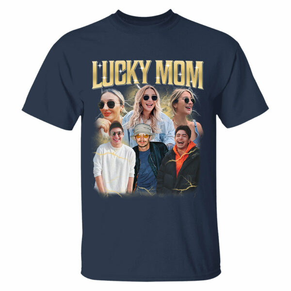 Lucky Mom Custom Bootleg Rap Tee, Custom Photo - Vintage Graphic 90s T-shirt, Custom Photo Shirt, Custom Your Own Bootleg Idea Here, Insert Your Design - Image 6