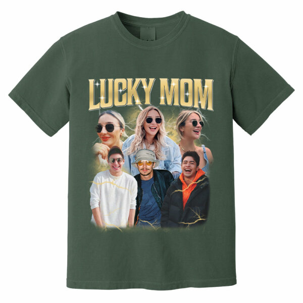 Lucky Mom Custom Bootleg Rap Tee, Custom Photo - Vintage Graphic 90s T-shirt, Custom Photo Shirt, Custom Your Own Bootleg Idea Here, Insert Your Design - Image 13