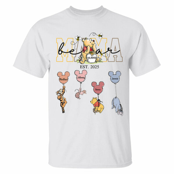 Mama Bear - Personalized Shirt For Mom - Image 4