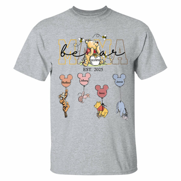 Mama Bear - Personalized Shirt For Mom - Image 6