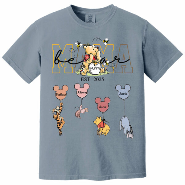 Mama Bear - Personalized Shirt For Mom - Image 11