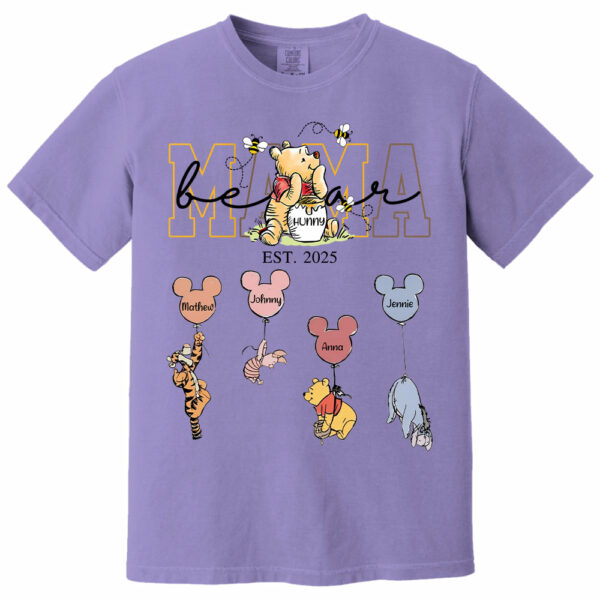 Mama Bear - Personalized Shirt For Mom - Image 12