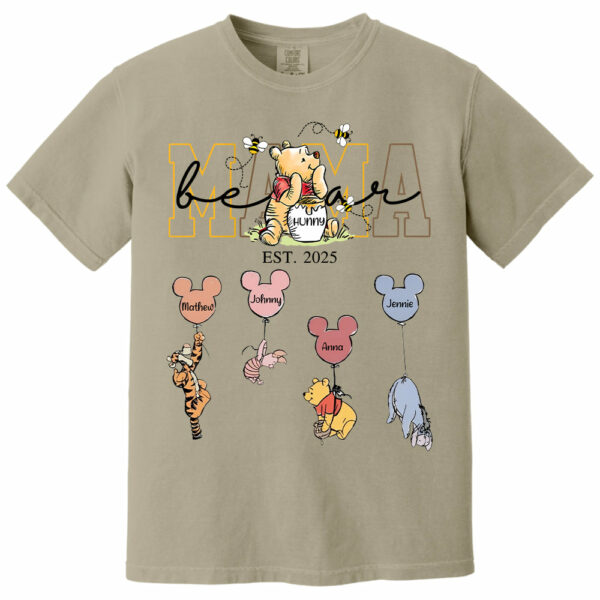 Mama Bear - Personalized Shirt For Mom - Image 10