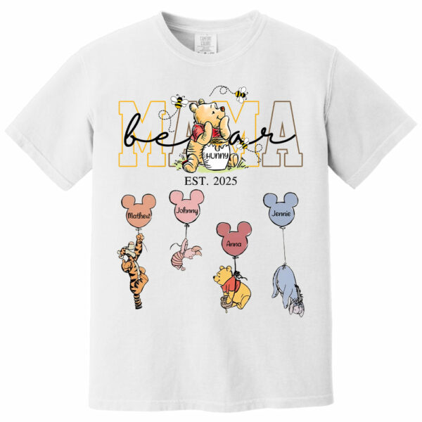 Mama Bear - Personalized Shirt For Mom - Image 8